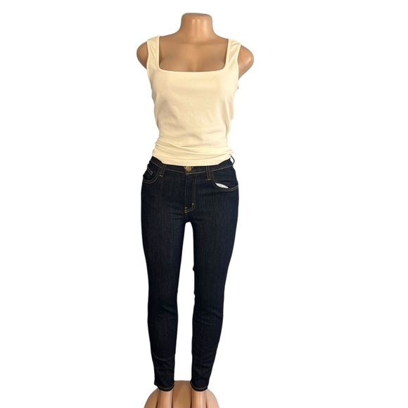 Current Elliot Dark Wash Skinny Jeans - Picture 1 of 7